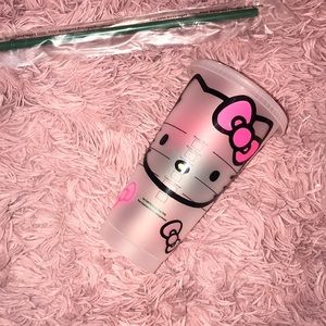 Hello kitty reusable cup